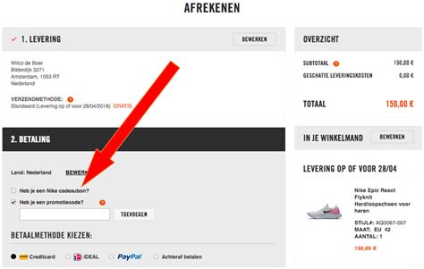 kortingen weeken bij nike clearance store|nike promotiecode.